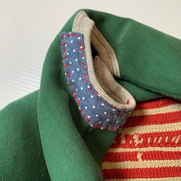 Polo Ralph Lauren Patchwork Sleeve Flag Crewneck S - Picture 7 of 9